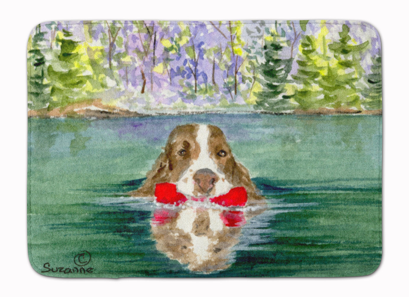 Springer Spaniel Memory Foam Kitchen Mat Machine Washable Anti-Fatigue Cushion Comfort Bath or Kitchen Rug