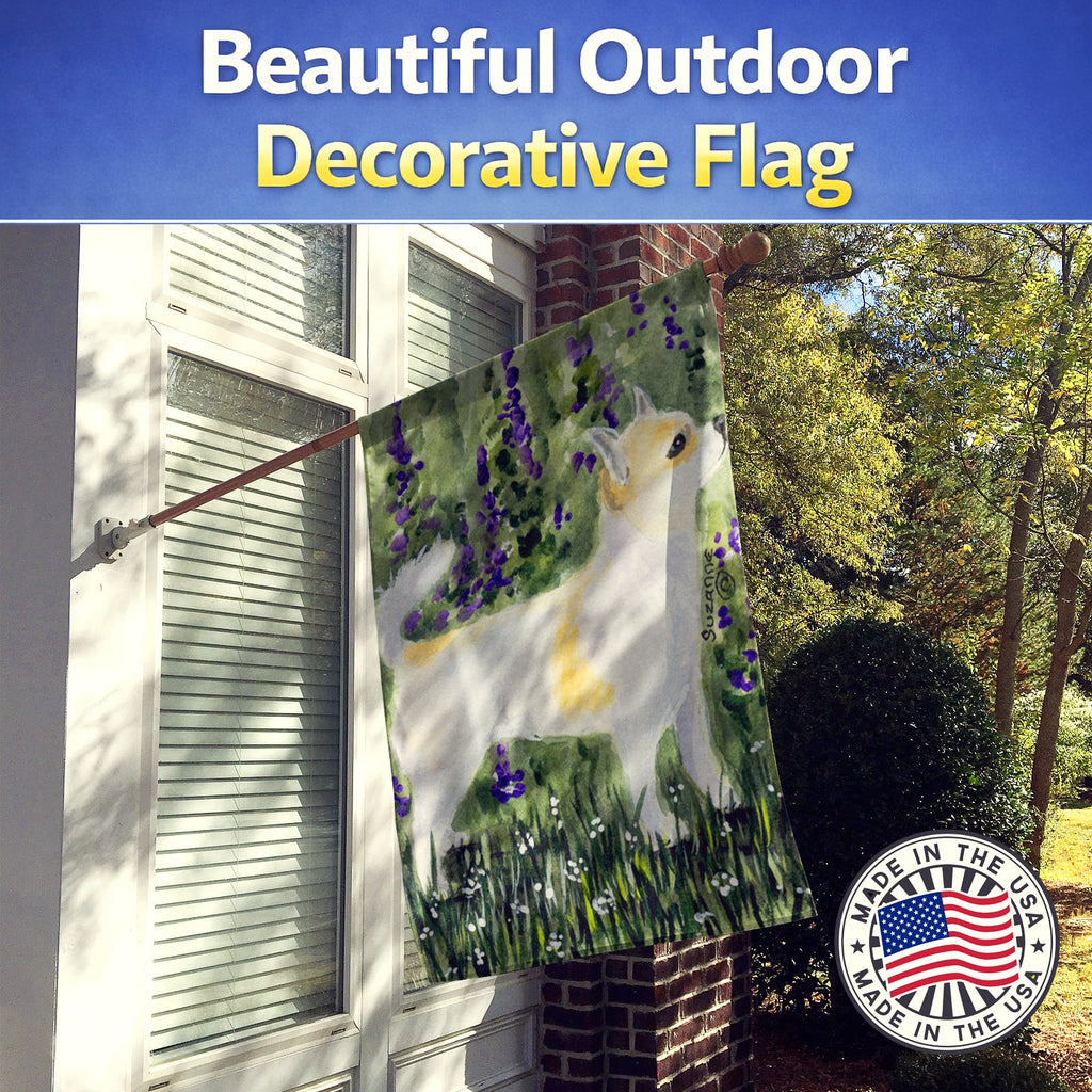 Chihuahua House Flag 28x40 Porch Sleeve Pole Decorative Outside Yard Banner Artwork Wall Hanging, Polyester