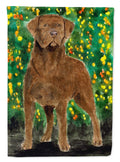 Chesapeake Bay Retriever House Flag 28x40 Porch Sleeve Pole Decorative Outside Yard Banner Artwork Wall Hanging, Polyester