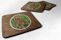 Chesapeake Bay Retriever Foam Coasters Set of 4 Cup Coasters for Indoor Outdoor, Tabletop Protection, Anti Slip, Mouse pad Material
