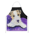 Fox Terrier Apron Cooking Kitchen Server Baking Crafts Gardening for Adult Women Men, Unisex, Large, Multicolor
