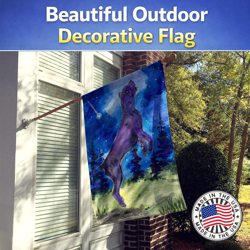 Cane Corso House Flag 28x40 Porch Sleeve Pole Decorative Outside Yard Banner Artwork Wall Hanging, Polyester
