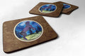 Cane Corso Foam Coasters Set of 4 Cup Coasters for Indoor Outdoor, Tabletop Protection, Anti Slip, Mouse pad Material