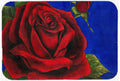 Rose by Malenda Trick Cutting Board Tempered Glass Kitchen Cutting Surface, Heat Resistant Chopping, Non-Slip Feet, Food Prep & Serving