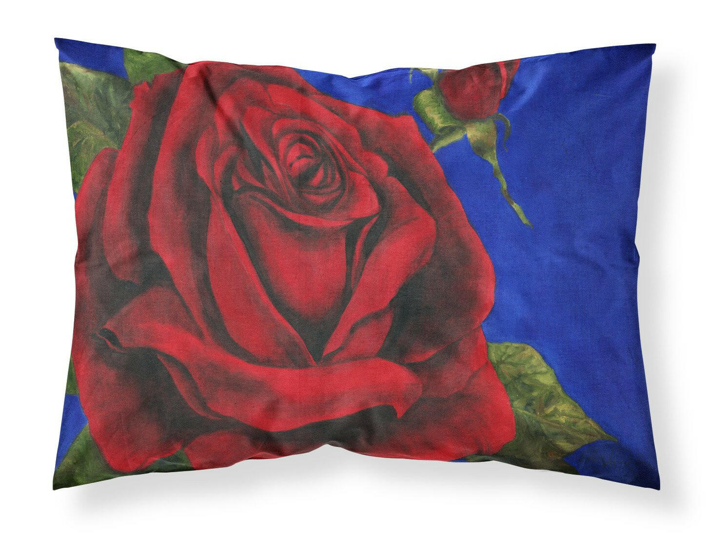 Rose by Malenda Trick Standard Pillowcase Lightweight Super Soft Easy Care Decorative Artwork Pillowcase, Standard