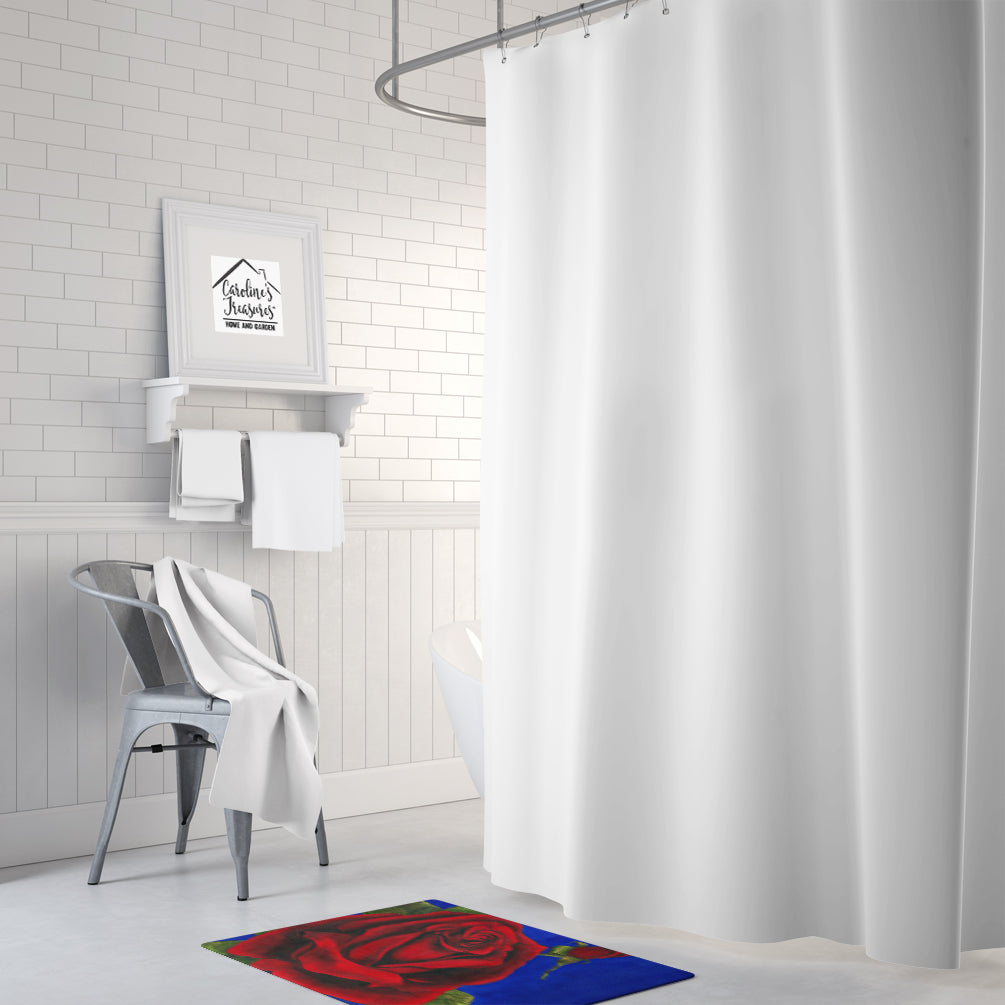 Rose by Malenda Trick Memory Foam Kitchen Mat Machine Washable Anti-Fatigue Cushion Comfort Bath or Kitchen Rug