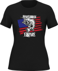 Fisherman American Empire Color T-Shirt for Women