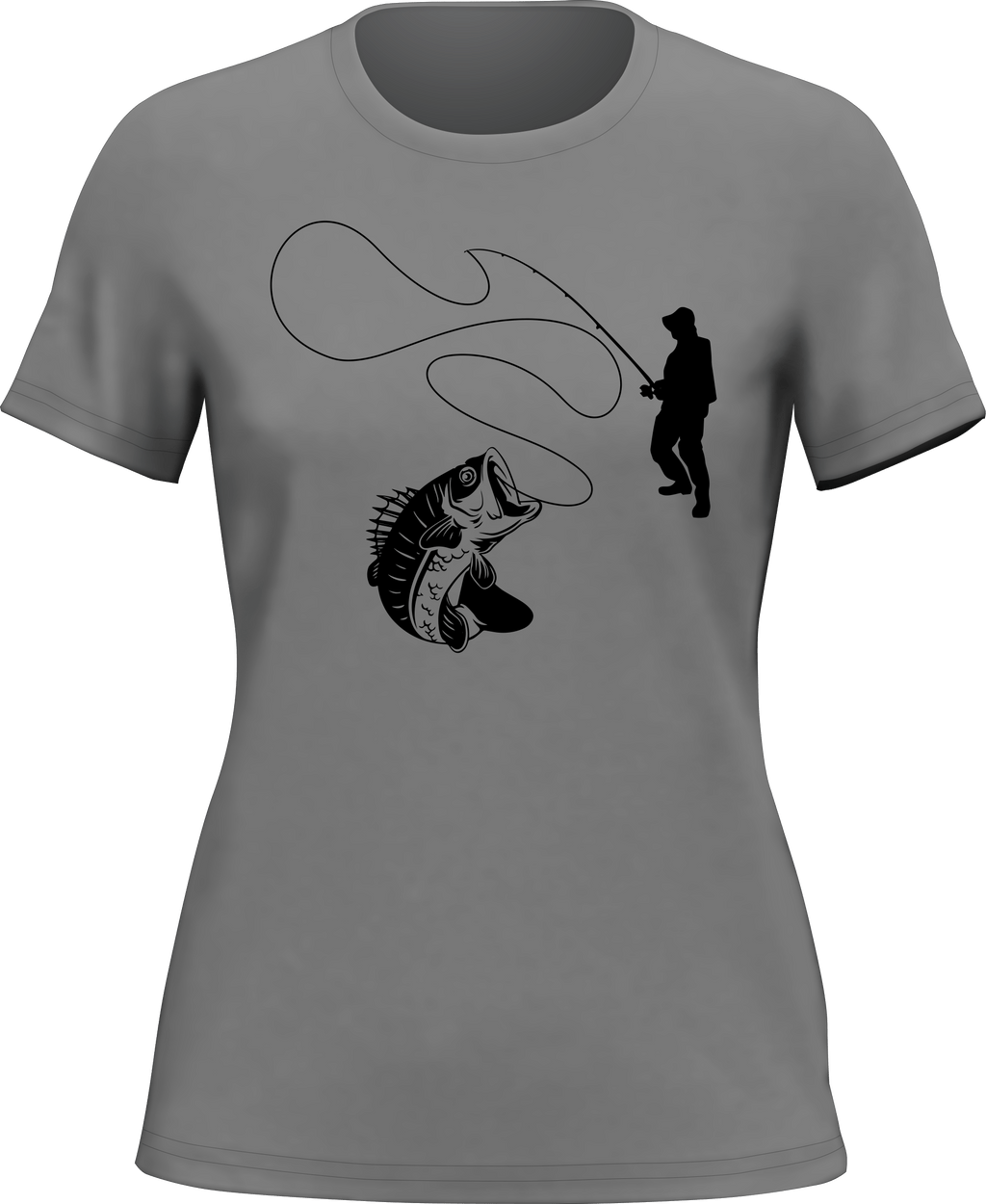 Fishing Lines T-Shirt for Women