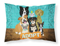 Adopt Pets Adoption Standard Pillowcase Lightweight Super Soft Easy Care Decorative Artwork Pillowcase, Standard