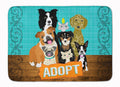 Adopt Pets Adoption Memory Foam Kitchen Mat Machine Washable Anti-Fatigue Cushion Comfort Bath or Kitchen Rug