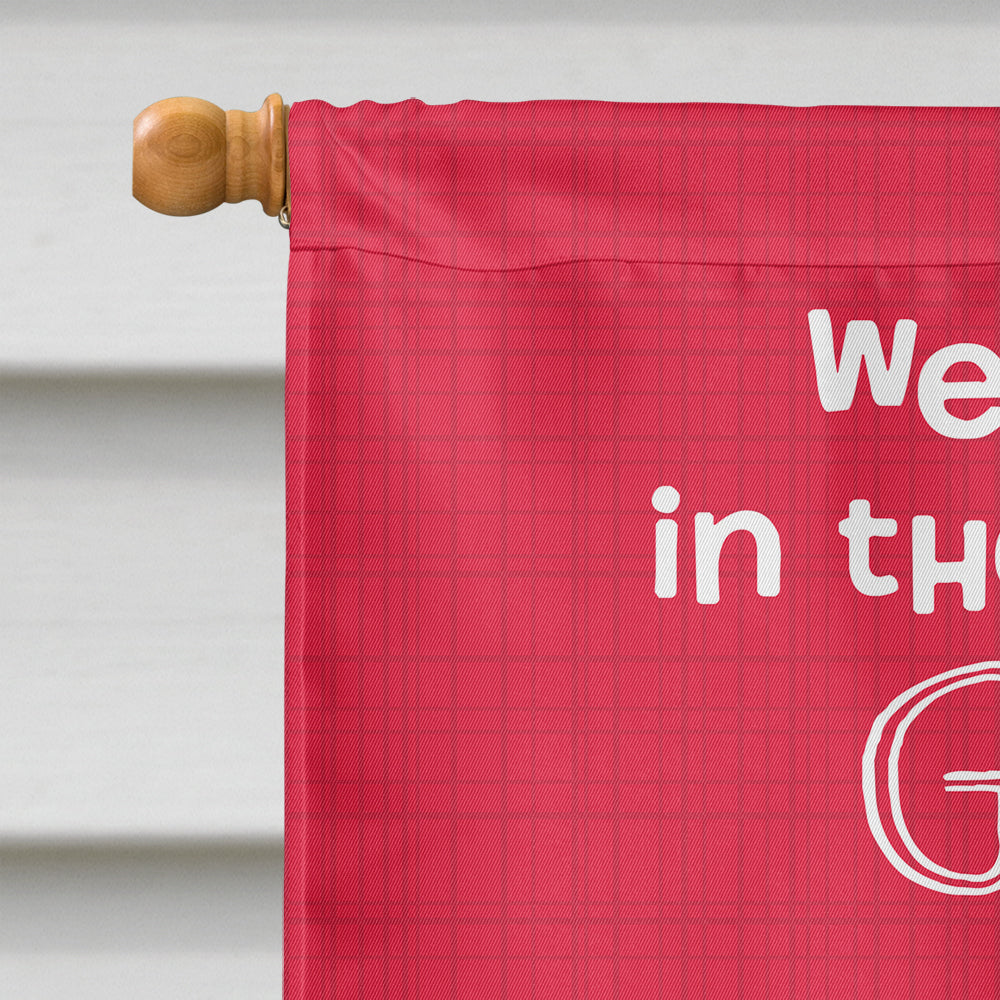 Garden Cat House Flag 28x40 Porch Sleeve Pole Decorative Outside Yard Banner Artwork Wall Hanging, Polyester