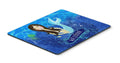 Welcome Mermaid Mouse Pad, Heat Resistant Trivet Hot Pad , Non Slip Rubber Desk Mat, Kitchen Counter Protector, Home Office Decor Gift