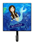 Welcome Mermaid Leash or Key Holder Wall Hooks, Key Hooks Holder, Coat Rack Wall Mount, Coat Hooks, Hooks for Hanging Keys, Towels, Aprons, Leashes