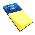 Welcome Mermaid Watercolor Sticky Note Holder Refillable Dispenser Desk Accessory 3x3 Pad Gift