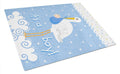 It's a Baby Boy Cutting Board Tempered Glass Kitchen Cutting Surface, Heat Resistant Chopping, Non-Slip Feet, Food Prep & Serving