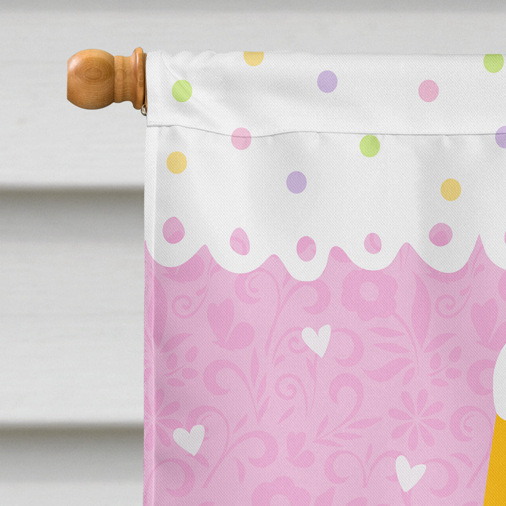 It's a Baby Girl House Flag 28x40 Porch Sleeve Pole Decorative Outside Yard Banner Artwork Wall Hanging, Polyester