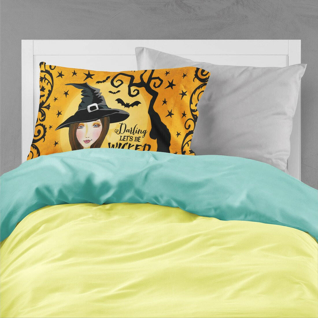 Halloween Wicked Witch Standard Pillowcase Lightweight Super Soft Easy Care Decorative Artwork Pillowcase, Standard
