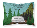 Airstream Camper Adventure Awaits Standard Pillowcase Lightweight Super Soft Easy Care Decorative Artwork Pillowcase, Standard