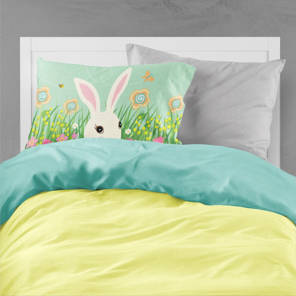 Easter Bunny Rabbit Standard Pillowcase Lightweight Super Soft Easy Care Decorative Artwork Pillowcase, Standard