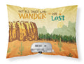 Airstream Camper Camping Wander Standard Pillowcase Lightweight Super Soft Easy Care Decorative Artwork Pillowcase, Standard