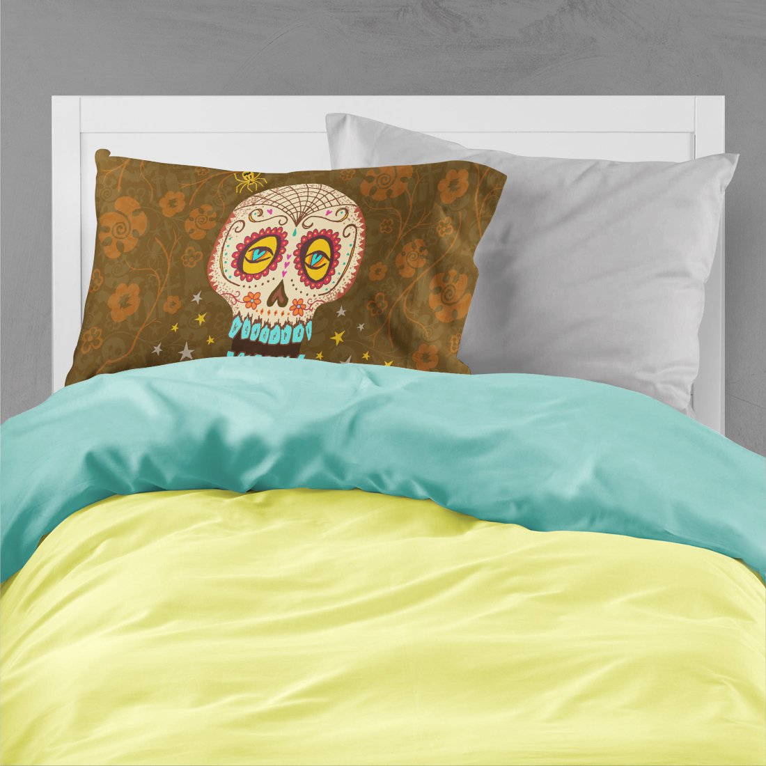 Day of the Dead Standard Pillowcase Lightweight Super Soft Easy Care Decorative Artwork Pillowcase, Standard