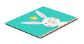 Happy Easter Rabbit Mouse Pad, Heat Resistant Trivet Hot Pad , Non Slip Rubber Desk Mat, Kitchen Counter Protector, Home Office Decor Gift