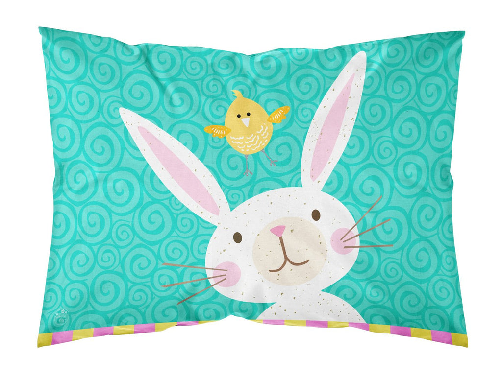 Happy Easter Rabbit Standard Pillowcase Lightweight Super Soft Easy Care Decorative Artwork Pillowcase, Standard