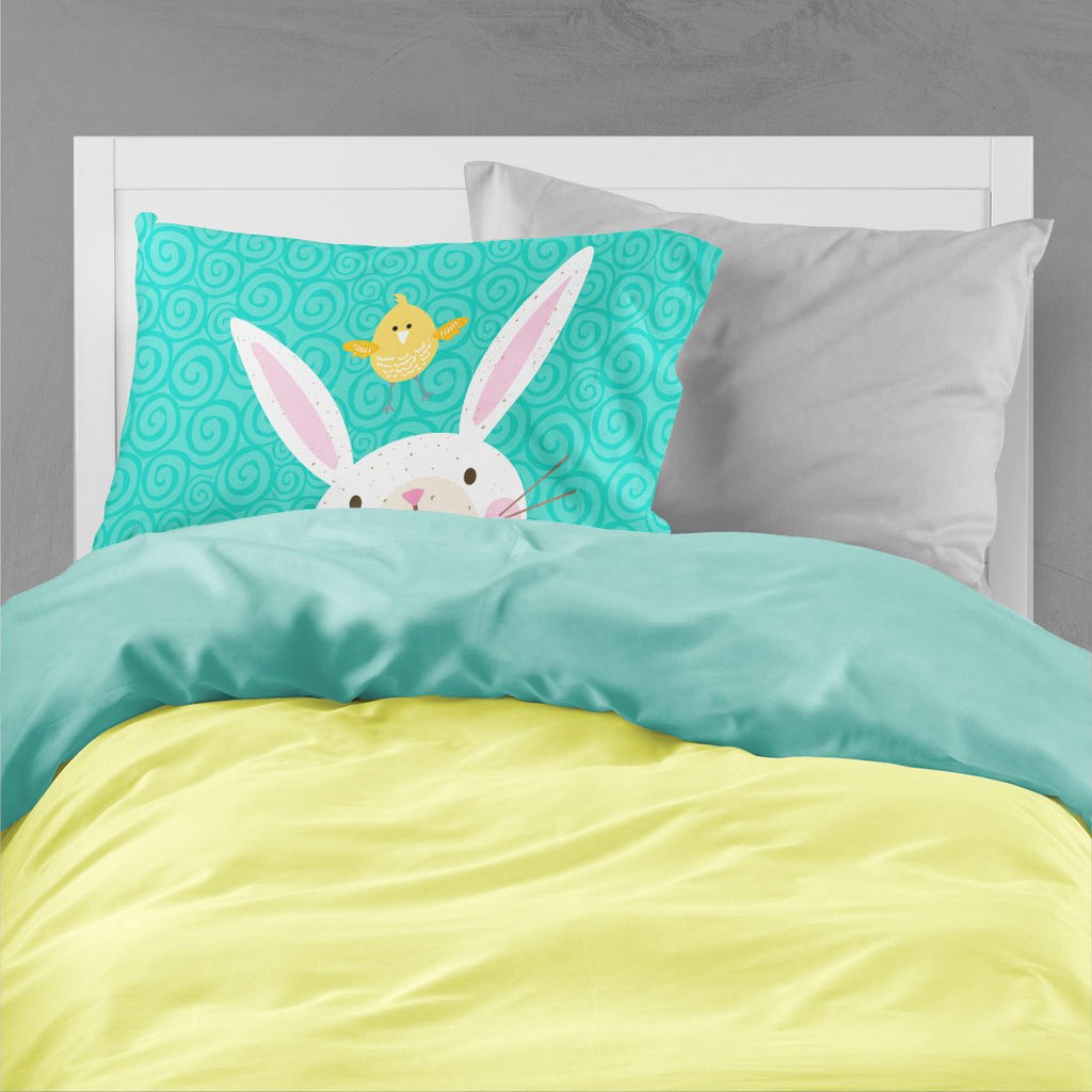 Happy Easter Rabbit Standard Pillowcase Lightweight Super Soft Easy Care Decorative Artwork Pillowcase, Standard