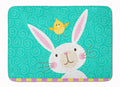 Happy Easter Rabbit Memory Foam Kitchen Mat Machine Washable Anti-Fatigue Cushion Comfort Bath or Kitchen Rug
