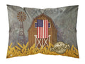 Patriotic Barn Land of America Standard Pillowcase Lightweight Super Soft Easy Care Decorative Artwork Pillowcase, Standard