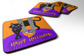 Halloween Witches Feet Foam Coasters Set of 4 Cup Coasters for Indoor Outdoor, Tabletop Protection, Anti Slip, Mouse pad Material
