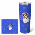 Australian Shepherd Red and White #2  Stainless Steel Skinny Tumbler 20 oz Vacuum Double Walled Reusable Insulated Travel Cup