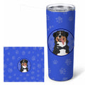 Bernese Mountain Dog #1  Stainless Steel Skinny Tumbler 20 oz Vacuum Double Walled Reusable Insulated Travel Cup