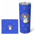 Chihuahua Merle  Stainless Steel Skinny Tumbler 20 oz Vacuum Double Walled Reusable Insulated Travel Cup
