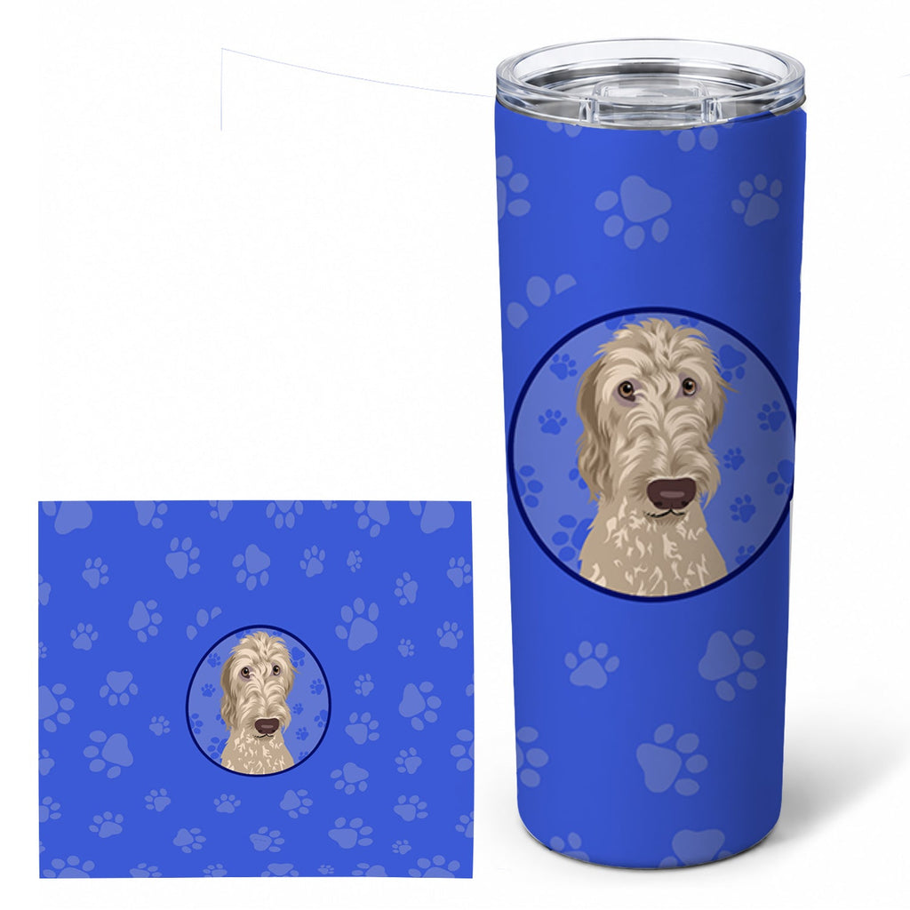 Doodle Fawn #4  Stainless Steel Skinny Tumbler 20 oz Vacuum Double Walled Reusable Insulated Travel Cup