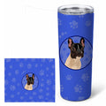 French Bulldog Fawn #3  Stainless Steel Skinny Tumbler 20 oz Vacuum Double Walled Reusable Insulated Travel Cup