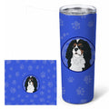 Cavalier King Charles Spaniel Tricolor #1  Stainless Steel Skinny Tumbler 20 oz Vacuum Double Walled Reusable Insulated Travel Cup