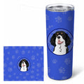 Cavalier King Charles Spaniel Tricolor #2  Stainless Steel Skinny Tumbler 20 oz Vacuum Double Walled Reusable Insulated Travel Cup