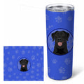 Labrador Retriever Black #1  Stainless Steel Skinny Tumbler 20 oz Vacuum Double Walled Reusable Insulated Travel Cup