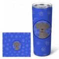Labrador Retriever Gray Puppy  Stainless Steel Skinny Tumbler 20 oz Vacuum Double Walled Reusable Insulated Travel Cup