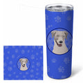 Labrador Retriever Gray  Stainless Steel Skinny Tumbler 20 oz Vacuum Double Walled Reusable Insulated Travel Cup