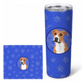 Pit Bull Fawn #3  Stainless Steel Skinny Tumbler 20 oz Vacuum Double Walled Reusable Insulated Travel Cup