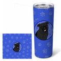 Pug Black #1  Stainless Steel Skinny Tumbler 20 oz Vacuum Double Walled Reusable Insulated Travel Cup