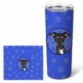Rottweiler Black and Tan #6  Stainless Steel Skinny Tumbler 20 oz Vacuum Double Walled Reusable Insulated Travel Cup