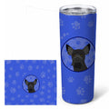 Schnauzer Black #2  Stainless Steel Skinny Tumbler 20 oz Vacuum Double Walled Reusable Insulated Travel Cup