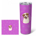 Australian Shepherd Red and White #1 Stainless Steel Skinny Tumbler 20 oz Vacuum Double Walled Reusable Insulated Travel Cup