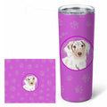 Dachshund Dapple #2 Stainless Steel Skinny Tumbler 20 oz Vacuum Double Walled Reusable Insulated Travel Cup