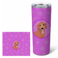 Dachshund Red #1 Stainless Steel Skinny Tumbler 20 oz Vacuum Double Walled Reusable Insulated Travel Cup