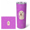 Doodle Cream #5 Stainless Steel Skinny Tumbler 20 oz Vacuum Double Walled Reusable Insulated Travel Cup
