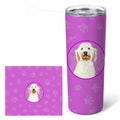 Doodle Cream #6 Stainless Steel Skinny Tumbler 20 oz Vacuum Double Walled Reusable Insulated Travel Cup